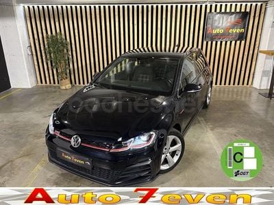 Usado VW Golf VII GTI 245 CV (180 kW) 2019 Negro Berlina