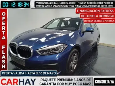 Usado BMW 116 117 CV (86 kW) 2022 Azul Utilitario