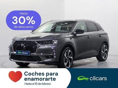 Usado DS Automobiles DS7 Crossback Grand Chic 225 CV (165 kW) 2020 Gris SUV