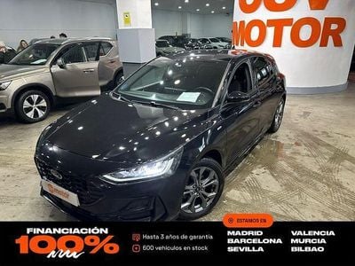 Usado Ford Focus ST-Line 155 CV (114 kW) 2022 Negro Berlina