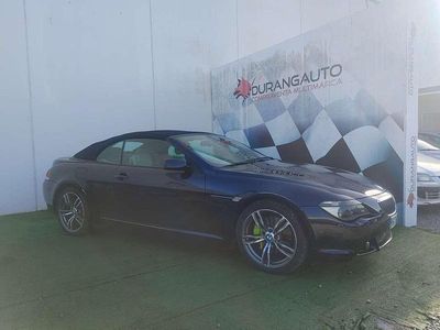 Azul Usado 2006 BMW 650 Cabriolet Sport Line Descapotable | 16.990 €