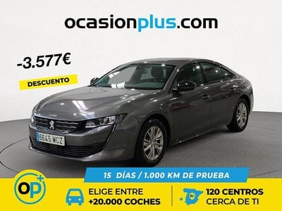 Usado Peugeot 508 Active 131 CV (96 kW) 2022 Gris Berlina