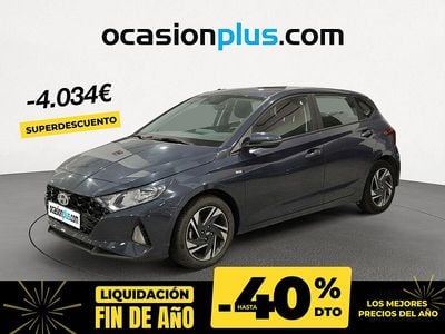 Gris Usado 2022 Hyundai i20 | 13.450 € (Precio justo)