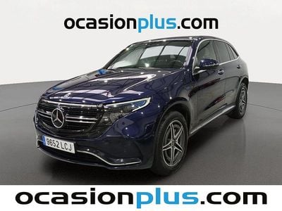 Usado Mercedes EQC400 300 kW (408 CV) 2019 Azul SUV