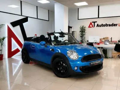 Usado Mini Cooper D Cabriolet 112 CV (82 kW) 2011 Azul Descapotable