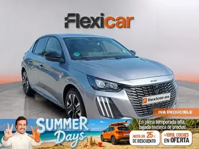 Usado Peugeot 208 Allure 100 CV (73 kW) 2025 Gris Utilitario