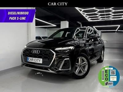 Begagnad Audi Q5 S-Line 204 HK (150 kW) 2021 Svart SUV