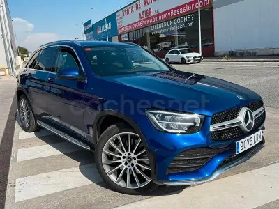 Usado Mercedes GLC200 163 CV (119 kW) 2021 Azul SUV