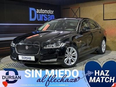 Negro Usado 2017 Jaguar XF Portfolio Berlina | 15.990 € (Precio justo)