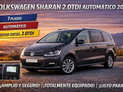 Usado VW Sharan Advance 150 CV (110 kW) 2019 Gris / plata Monovolumen