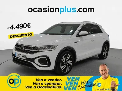 Usado VW T-Roc R-line 150 CV (110 kW) 2023 Blanco SUV