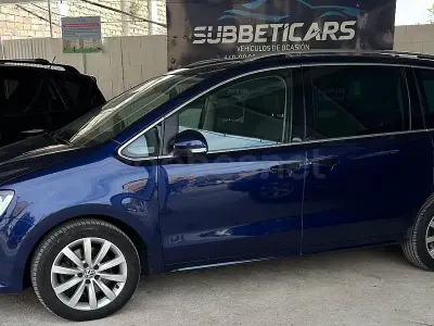 Usado VW Sharan Sportline 184 CV (135 kW) 2017 Azul Monovolumen