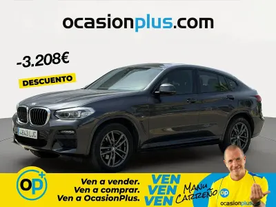 Usado BMW X4 190 CV (139 kW) 2020 Gris SUV