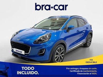 Azul Usado 2022 Ford Puma Titanium SUV | 16.990 € (Precio justo)