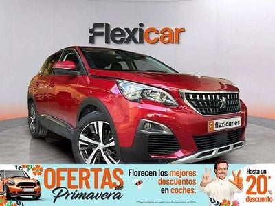 Usado Peugeot 3008 Allure 130 CV (95 kW) 2019 Rojo SUV