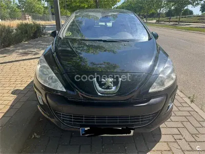 Usado Peugeot 308 Premium 136 CV (100 kW) 2007 Negro Utilitario