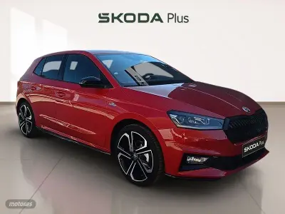 Nuevo Skoda Fabia Monte Carlo 115 CV (84 kW) 2025 Rojo Berlina