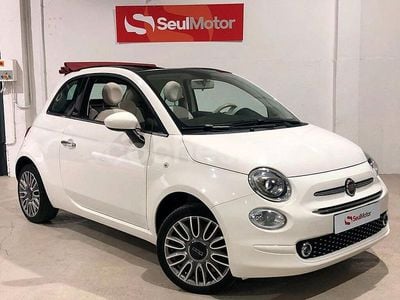 Blanco Usado 2018 Fiat 500C Lounge Descapotable | 10.499 € (Precio justo)