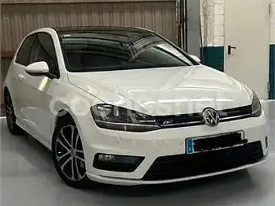 Usado VW Golf VII Sportline 110 CV (80 kW) 2015 Blanco Berlina