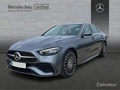 Usado Mercedes C220 AMG line 200 HP (147 kW) 2024 Cinzento Sedan