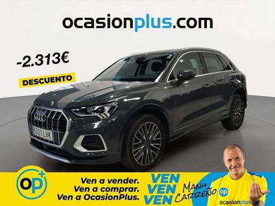 Usado Audi Q3 Advanced Plus 150 CV (110 kW) 2021 Gris SUV