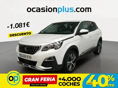 Usado Peugeot 3008 Allure 130 CV (95 kW) 2019 Blanco SUV