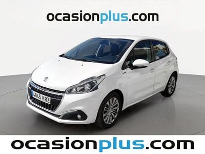 Usado Peugeot 208 Signature Sky 83 CV (61 kW) 2018 Blanco Utilitario
