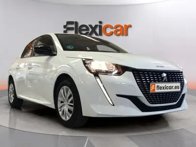 Usado Peugeot 208 Active 101 CV (74 kW) 2022 Blanco Utilitario