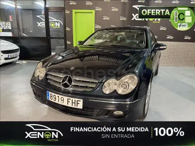 Occasion Mercedes CLK350 Elegance 272 PK (200 kW) 2007 Blauw Coupé