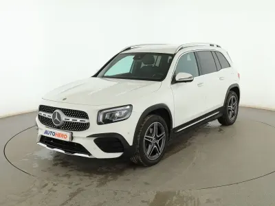 Usado Mercedes GLB200 AMG line 150 CV (110 kW) 2021 Blanco SUV