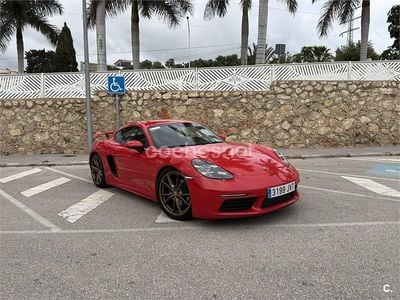 Usado Porsche 718 Cayman 300 CV (220 kW) 2017 Rojo Coupe