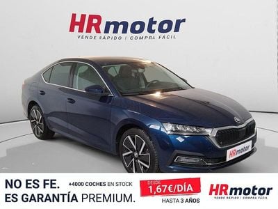 Usado Skoda Octavia Style 204 CV (150 kW) 2022 Azul Berlina