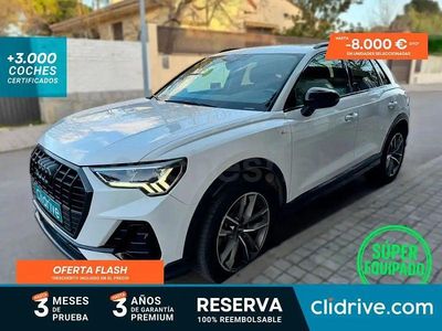 Usado Audi Q3 S-Line 190 CV (139 kW) 2019 Blanco SUV