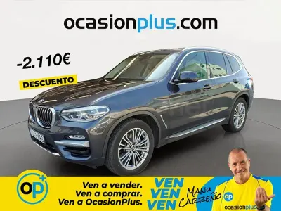 Usado BMW X3 231 CV (169 kW) 2018 Gris / plata SUV