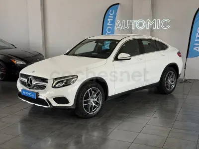 Usado Mercedes GLC220 AMG line 170 CV (125 kW) 2016 Blanco SUV