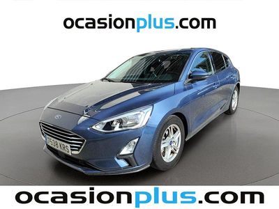 Usado Ford Focus Trend+ 125 CV (91 kW) 2018 Azul Utilitario