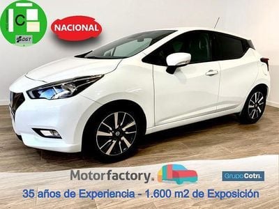 Usado Nissan Micra N-Connecta 90 CV (66 kW) 2019 Blanco Utilitario