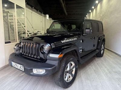 Usado Jeep Wrangler Unlimited 268 CV (197 kW) 2021 Negro SUV
