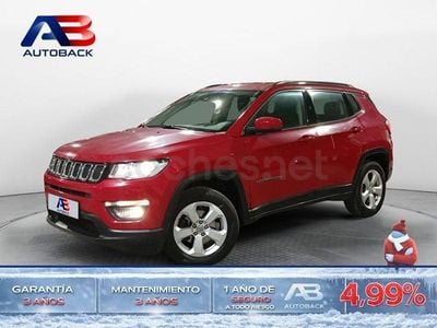 Rojo Usado 2019 Jeep Compass Longitude SUV | 17.300 € (Precio justo)