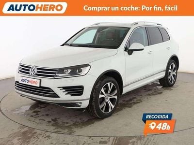 Usado VW Touareg R-line 262 CV (192 kW) 2016 Blanco SUV