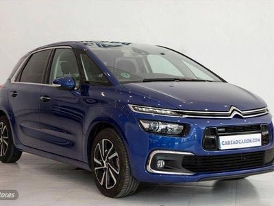 Usado Citroën C4 Picasso PureTech 130 CV (95 kW) 2017 Azul Monovolumen