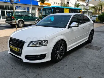 Usado Audi S3 Ambiente 265 CV (194 kW) 2009 Blanco Utilitario