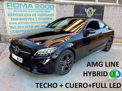 usado Mercedes C200 HYBRID AUT "AMG LINE" con TECHO, CUERO, 360...