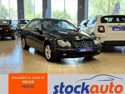 Usado Mercedes CLK200 Avantgarde 163 CV (119 kW) 2003 Azul Coupe