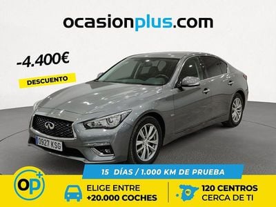 Usado Infiniti Q50 Premium 170 CV (125 kW) 2018 Gris Berlina