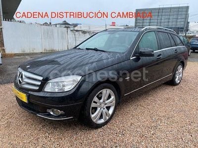 Usado Mercedes C250 Avantgarde 204 CV (150 kW) 2010 Negro Familiar