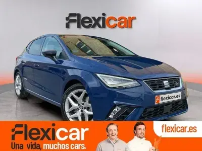 Usado Seat Ibiza FR 115 CV (84 kW) 2019 Azul Utilitario