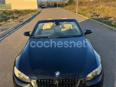 Usado BMW 325 Cabriolet 218 CV (160 kW) 2008 Negro Descapotable