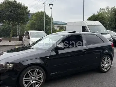 Usado Audi A3 Attraction 140 CV (102 kW) 2008 Negro Utilitario