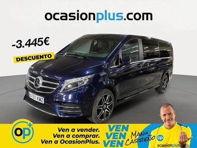 Usado Mercedes V250 Avantgarde 190 CV (139 kW) 2018 Azul Monovolumen